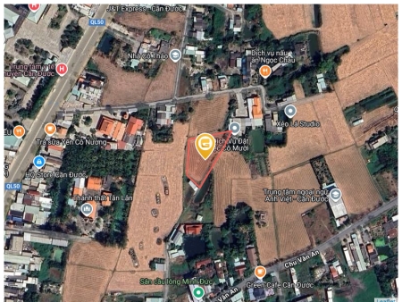 Bán đất 200m² ngang 10m giá 1.9 tỷ tại Thị trấn Cần Đước Huyện Cần Đước