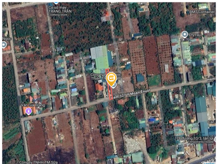 Bán đất HẺM 327 YMOAN 387.2m² ngang 6m giá 2.03 tỷ tại Phường Tân Lợi Thành phố Buôn Ma Thuột