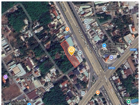 Bán đất 1843.5m² giá 9.25 tỷ tại Phường Tân Định Thị xã Bến Cát