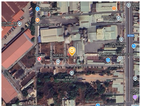 Bán đất 70m² giá 2.4 tỷ tại Phường An Phú Thị xã Thuận An