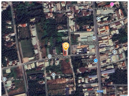 Bán đất 429.7m² giá 8 tỷ tại Phường An Thạnh Thị xã Thuận An