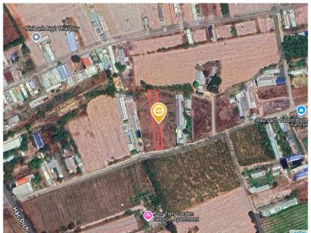 Bán đất 1037.2m² ngang 7m giá 7.2 tỷ tại Xã Châu Pha Thị xã Phú Mỹ