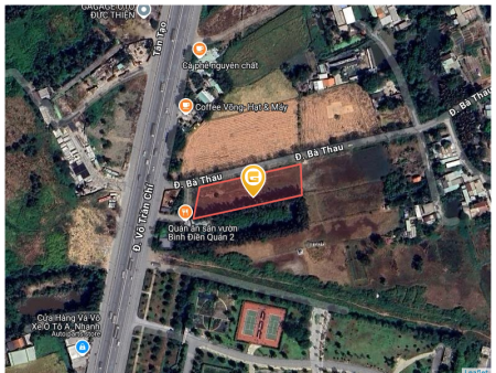 Bán đất 1000m² giá 5 tỷ MT BÀ THAO LH: 0909036285