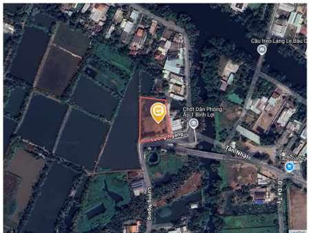 Bán đất 2573m² ngang 50m giá 11 tỷ tại Xã Bình Lợi Huyện Bình Chánh