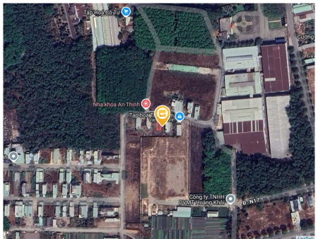 Bán đất 98.4m² giá 1.69 tỷ tại Phường Hòa Lợi Thị xã Bến Cát