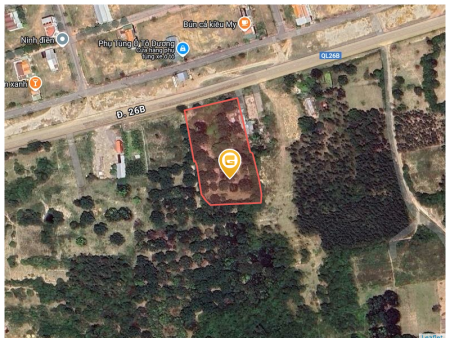 Bán đất 5785m² ngang 56.7m giá 0 triệu tại Xã Ninh Thọ Thị xã Ninh Hòa