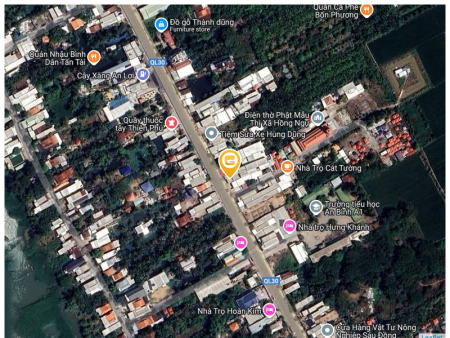 Bán đất 71.8m² Thành phố Hồng Ngự