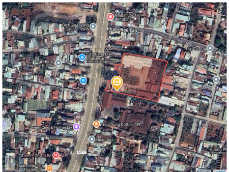 Bán đất 7614.3m² tại Phường Trà Bá Thành phố Pleiku