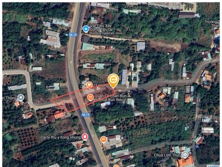 Bán đất 202m² ngang 5m giá 190 triệu tại Xã Thanh Phú Thị xã Bình Long