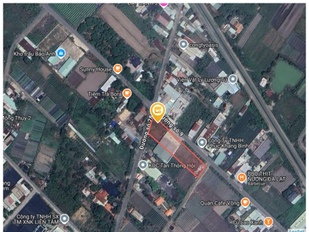 Bán đất 106m² ngang 5m giá 2.35 tỷ tại Xã Tân Thông Hội Huyện Củ Chi