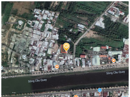 Bán đất 463.9m² ngang 21m tại Phường 8 Thành phố Sóc Trăng
