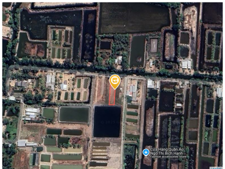 Bán đất 605.7m² ngang 10'5m giá 1.1 tỷ tại Phường 6 Thành phố Cà Mau