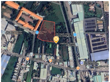 Bán đất 5374.2m² giá 50 tỷ tại Phường Tân Tạo Quận Bình Tân