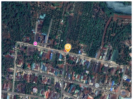 Đất góc 2 mặt tiền đường 26A Đatj Lý - P. Tân An 173.7m² ngang 8m giá 1.39 tỷ tại Xã Hòa Thuận Thành phố Buôn Ma Thuột