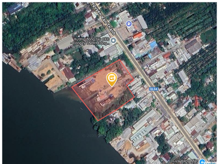 ĐẤT MẶT TIỀN SÔNG 9639.9m² giá 28 tỷ tại Xã Thành Lợi Huyện Bình Tân
