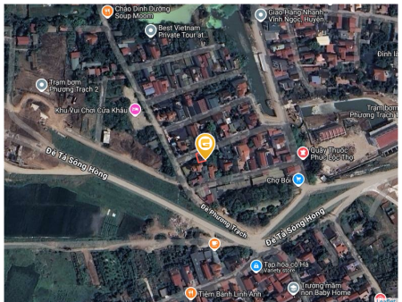 Bán đất 88.8m² ngang 8,2m giá 120 triệu tại Xã Hải Bối Huyện Đông Anh