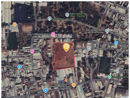 Bán đất 7322.1m² giá 124 tỷ tại Phường Tân Bình Thị xã Dĩ An