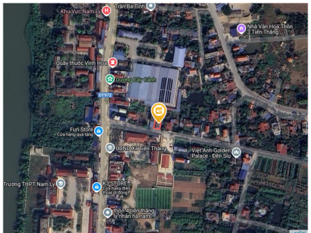 Bán đất 248.3m² ngang 9,43m giá 2.8 tỷ tại Xã Tiến Thắng Huyện Lý Nhân