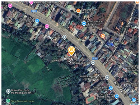 Bán đất 94.4m² ngang 10m giá 1.5 tỷ tại Phường Tân Lập Thành phố Buôn Ma Thuột