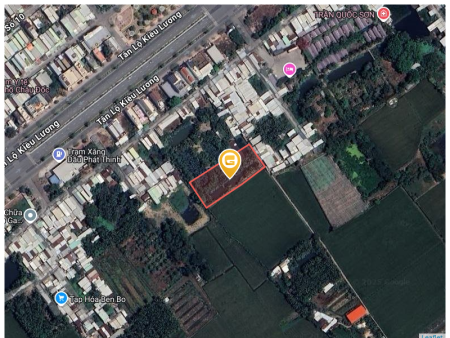 Bán đất 2271.8m² tại Phường Châu Phú B Thành phố Châu Đốc
