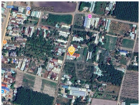 Bán đất 256.2m² ngang 7m giá 1.05 tỷ tại Xã Thạnh Đông Huyện Tân Châu
