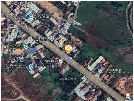 Bán đất HIỆP AN : 184.6m² ngang 9,9m giá 9 tỷ Phường Phú An 0815422197