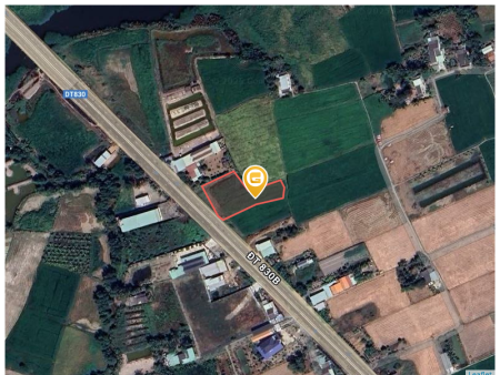 Bán đất 1739m² ngang 31,8m giá 12.2 tỷ tại Xã Long Sơn Huyện Cần Đước