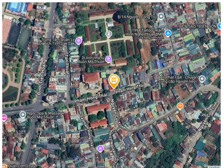 Bán đất 104.5m² ngang 6.6m giá 6.5 tỷ Phường Buôn Ma Thuột