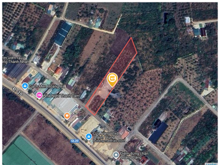 Bán đất 4637m² ngang 19.8m giá 11 tỷ Xã Hòa Ninh
