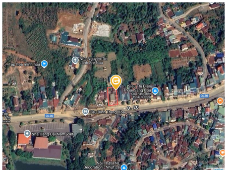 Bán nhà 3950000m² ngang 18.5m giá 16 tỷ Xã Hòa Ninh