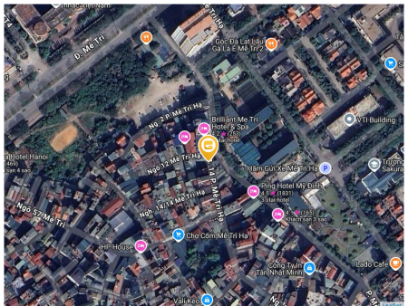 Bán đất 50m² ngang 4m giá 22.9 tỷ Phường Từ Liêm
