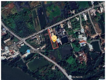 Bán đất 1191.4m² giá 14.3 tỷ Xã Bình Hưng