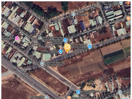 Bán đất 100m² ngang 5m giá 2.7 tỷ Phường Bình Dương