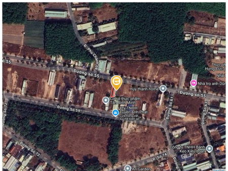 Bán đất 150m² ngang 5m giá 2.8 tỷ Phường Bình Dương