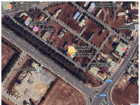 Bán đất 300m² ngang 10m giá 9 tỷ Phường Bình Dương