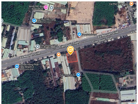 Bán đất 1045.4m² ngang 33m giá 36 tỷ Phường Hòa Lợi