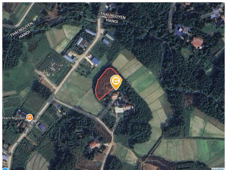 Bán đất 1733.2m² ngang 15m giá 7 tỷ Xã Trung Giã