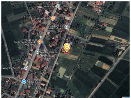 Bán đất 405.7m² giá 10 tỷ Xã Kim Anh