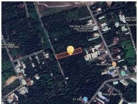 Bán đất 1222.7m² giá 8.3 tỷ Phường Thuận An