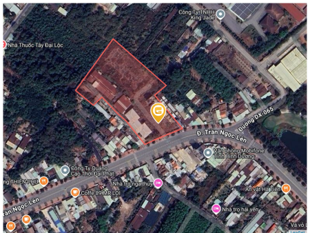 Bán đất 11505.2m² ngang 62m giá 360 tỷ Phường Chánh Hiệp