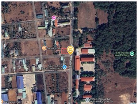 Bán đất 350m² ngang 14m giá 4.5 tỷ Xã Ia Hrung