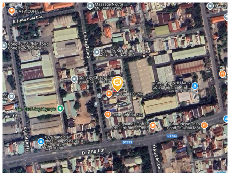 Bán nhà 57.4m² ngang 7m giá 2.18 tỷ Phường Phú Lợi 0815422197