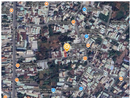 Bán đất 116.9m² ngang 5m Xã Hóc Môn