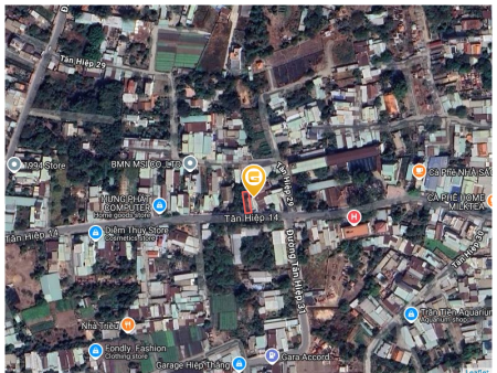 Bán đất 119.1m² ngang 6m Xã Hóc Môn