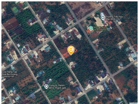 Bán đất 507.9m² ngang 9.3m giá 1.3 tỷ Phường Ea Kao