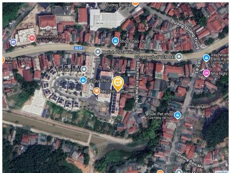 Bán nhà 66,2m² ngang 5m giá 3.35 tỷ Phường Yên Bái
