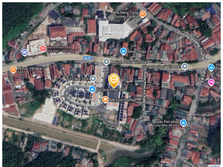 Bán nhà 196,6m² ngang 4,5m giá 4.9 tỷ Phường Yên Bái