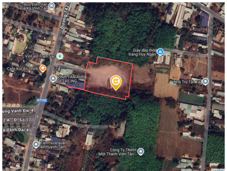 Bán đất  mặt tiền vành đai 4 11000m² ngang 50m giá 49 tỷ Phường Vĩnh Tân