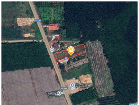 Bán đất 3201m² ngang 30m giá 7.8 tỷ Xã Nha Bích