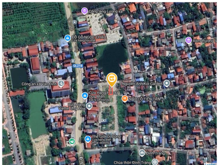 Bán đất 86.9m² ngang 15m giá 5.05 tỷ Xã Ứng Thiên